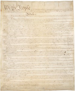 US Constitution, pg1 post treatment