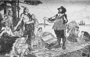 Natives Trading With The French Early 17 Century Source - http://www.uppercanadahistory.ca/finna/finna2.html